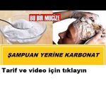 ŞAMPUAN YERİNE KARBONAT