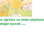 MİGREN KAS AĞRILARINI GİDEREN İÇECEK