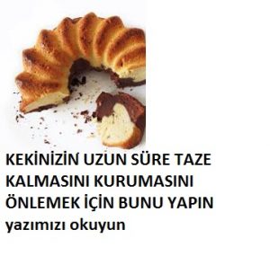 Read more about the article Kekin uzun süre taze kalması için bakın ne yapmalısınız