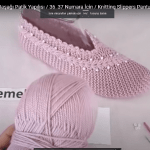 Tek parça öreceğiniz şık patik yapılışı