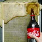 Aspiratör filtresini cola ile temizleyebilirsiniz
