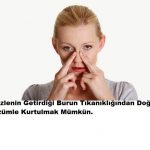 Burun tıkanıklığı giderici doğal çözüm