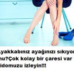 Ayakkabınız ayağınızı sıkıyorsa bu yöntemle anında kurtulun