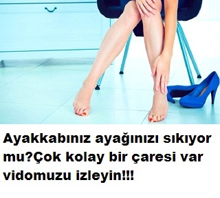 Ayakkabınız ayağınızı sıkıyorsa bu yöntemle anında kurtulun