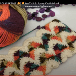 Yeni sezon yeni bir örgü deseni yapılışı