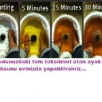 Ayak detoksu yaparak tüm toksinlerden kurtulun