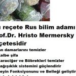 Kanser başta olmak üzere çok hastalığa iyi gelen reçete