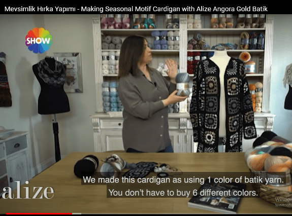 5 Yumaktan 1 hırka yapılışı