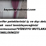 Kalorifer peteği nasıl temizlenir videolu