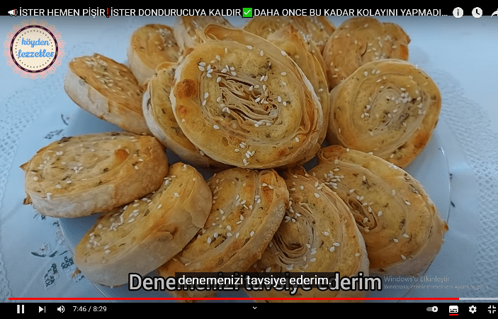İster dondurucuya at ister hemen pişir harika börek