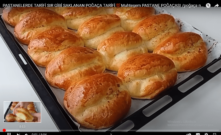 Hazır poğaça tarifi