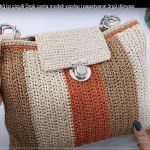 Mumlu ipten çok kolay örgü çanta yapılışı