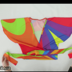 Kalıpsız Pratik kruvaze bluz yapılışı