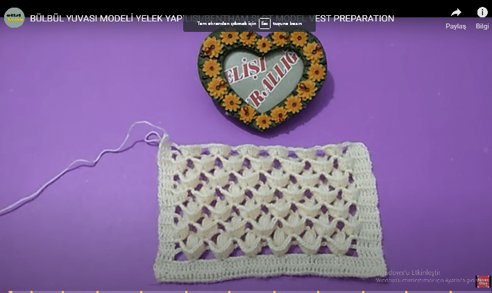 Örgü Yuva Modeli Nasıl Yapılır