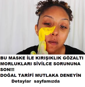 Read more about the article Kırışıklık ve göz altı torbalarını gideren maske