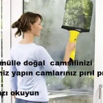Evde cam silinizi kendiniz yapın