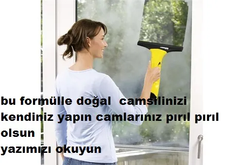 Evde cam silinizi kendiniz yapın