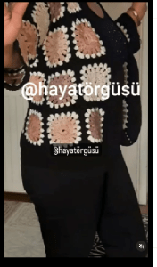 Read more about the article Fıstık model motiflerden oluşan hırka