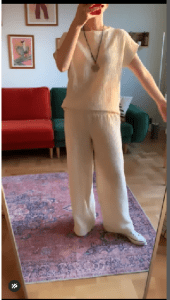 Read more about the article Pratik yöntemle pantolon bluz dikimi kendi takımınızı dikin