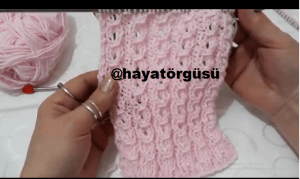 Read more about the article Büzmeli damla örgü deseni nasıl yapılır