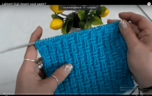 Read more about the article Labirent örgü deseni yapılışı