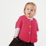 kartopu örgü bebek hırka anlatım