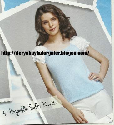 DÜŞÜK KOLLU BLUZ ANLATIM