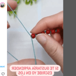 Boncuklu kolay bileklik yapılışı