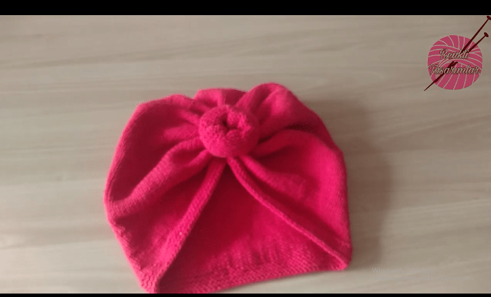 Örgü bone yapılışı