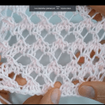 İri delikli ajur modeli