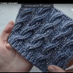 Burgu düz örgü yapılışı