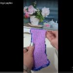 Çift taraflı örgü deseni yapılışı