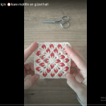 Yeni sezon kare tığ işi motif yapılışı