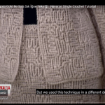 Ters sık iğne ile hırka yapılışı