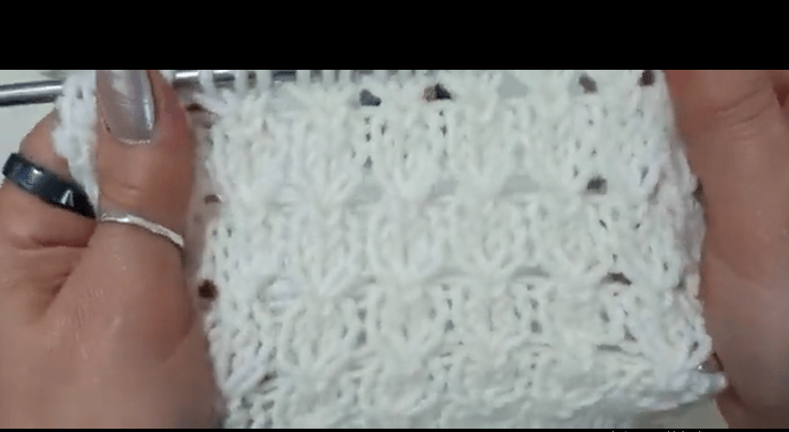 Kuş ayağı örgü deseni yapılışı