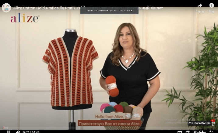 En kolay yelek yapımı