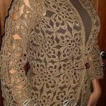 Motifli hırka modeli