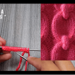 Yeni sezon örgü deseni yapılışı