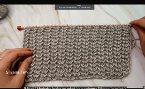 Read more about the article Atkı bere için örgü deseni