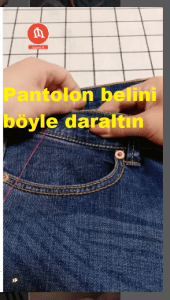 Read more about the article Pantolon belini kolay daraltma yöntemi
