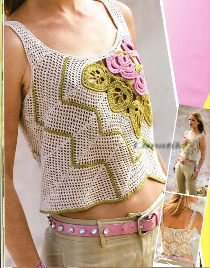 Yeni sezon tığ işi yazlık modeller