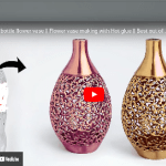 Gazoz şişesinden çok şık vazo yapılışı