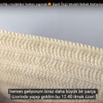 Harika bir tığ işi örgü deseni yapılışı
