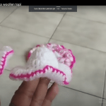 Tığ işi mini şapka yapılışı