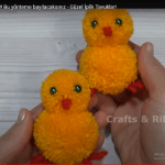 Örgü civcivler yapıyoruz