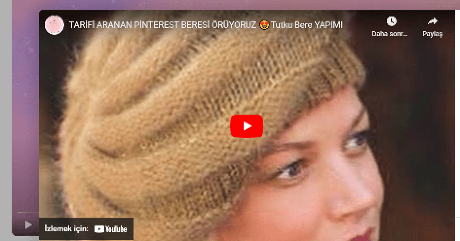 Pinterest beresi nasıl örülür