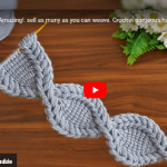 Harika bir saç bandı örmek ister misiniz