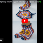 Altıgen motiften patik yapılışı