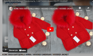 Read more about the article Kürk yakalı kapüşonlu hırka yapılışı