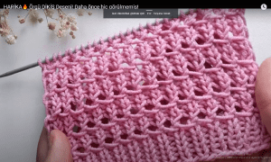 Read more about the article Örgü dikiş deseni yapılışı